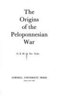 The origins of the Peloponnesian War,