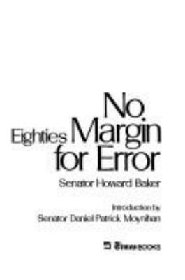 No margin for error : America in the eighties