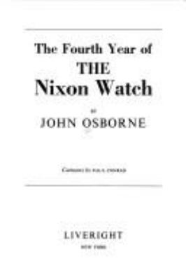 The fourth year of the Nixon watch.