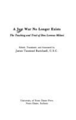 A Just war no longer exists : the teaching and trial of Don Lorenzo Milani