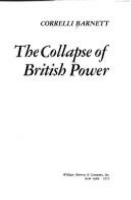 The collapse of British power.