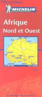 Afrique, nord et ouest : carte routière et touristique = [Afråiqiya, al-shamal al-gharb] = Africa, north and west