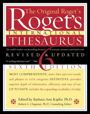 Roget's international thesaurus.