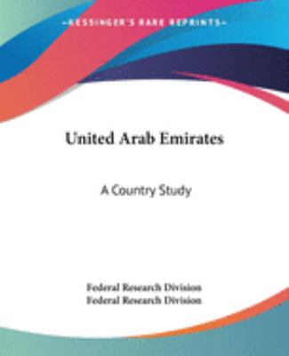 United Arab Emirates, a country study