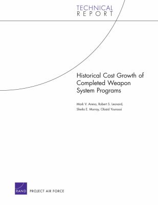 Historical cost growth of completed weapon system programs