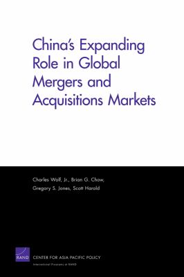 China's expanding role in global mergers and acquisitions markets
