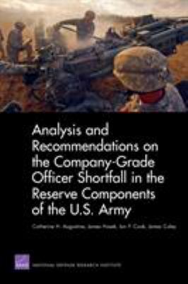 Analysis and recommendations on the company-grade officer shortfall in the reserve components of the U.S. Army
