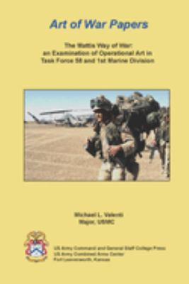 The Mattis way of war : an examination of operational art in Task Force 58 and 1st Marine Division