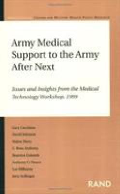 Army medical support to the Army after next : issues and insights from the medical technology workshop, 1999