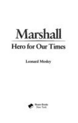 Marshall, hero for our times