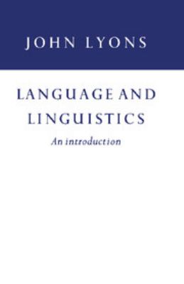 Language and linguistics : an introduction