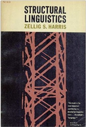 Methods in structural linguistics