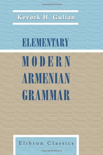 Elementary modern Armenian grammar