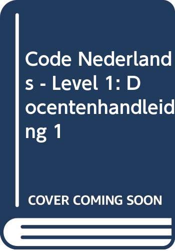 Code Nederlands : basisleergang Nederlands voor volwassen anderstaligen