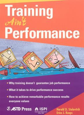 Training ain't performance