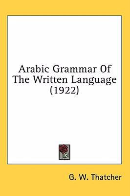 Arabic grammar of the written language