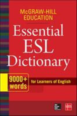 Education essential ESL dictionary for learners of English