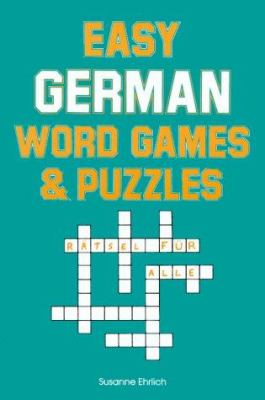 Easy German word games and puzzles