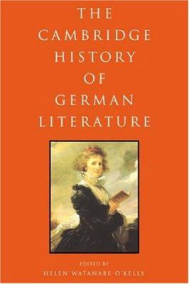 The Cambridge history of German literature