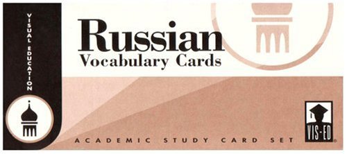 Russian vocabulary cards