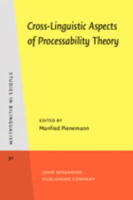 Cross-linguistic aspects of processability theory