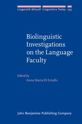 Biolinguistic investigations on the language faculty