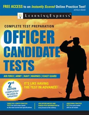 Officer candidate tests : complete preparation for the ASVAB, AFOQT, and ASTB