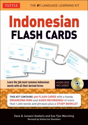 Indonesian flash cards