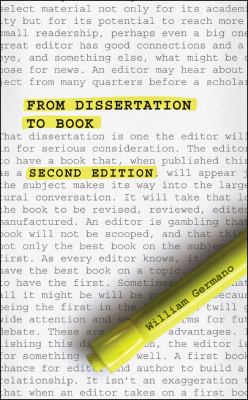 From dissertation to book