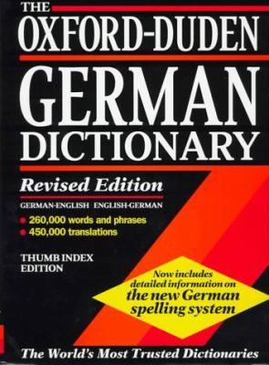 The Oxford-Duden German dictionary : German-English, English-German