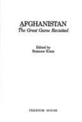 Afghanistan, the great game revisited