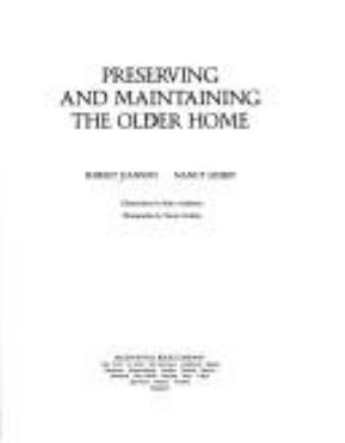 Preserving and maintaining the older home