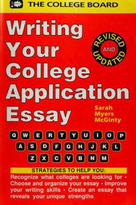 Writing your college application essay