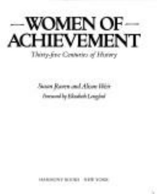 Women of achievement : thirty-five centuries of history