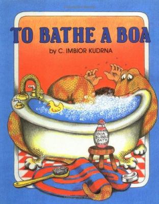 To bathe a boa