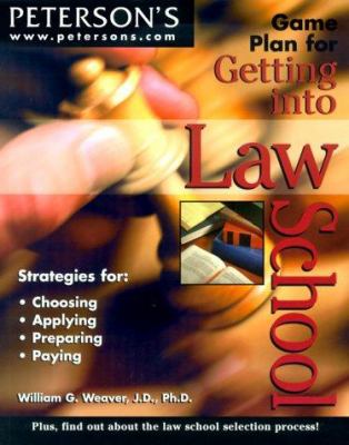 Peterson's game plan for getting into law school