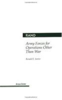 Army forces for operations other than war