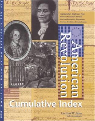 American Revolution reference library cumulative index