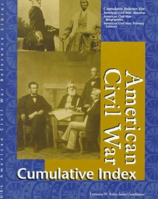 American Civil War reference library cumulative index