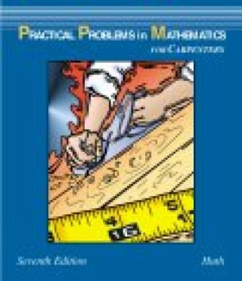 Practical problems in mathematics for carpenters