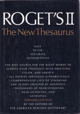 Roget's II : the new thesaurus