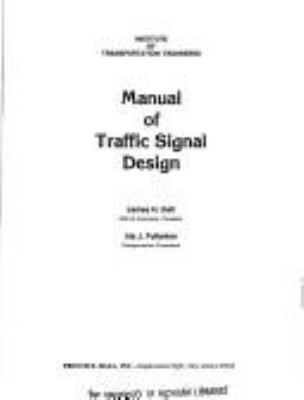 Manual of traffic signal design