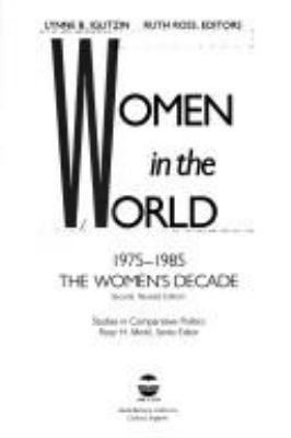 Women in the world, 1975-1985 : the women's decade