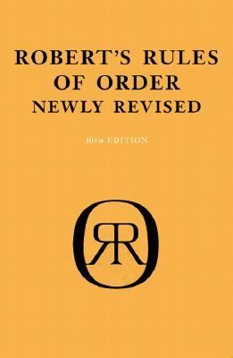 Robert's Rules of order newly revised