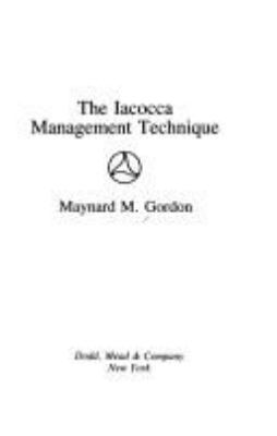 The Iacocca management technique