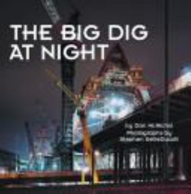 The Big Dig at night