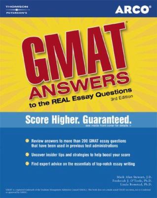 GMAT CAT : answers to the real essay questions