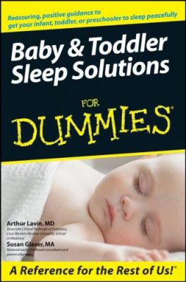 Baby & toddler sleep solutions for dummies