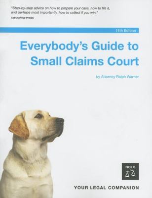 Everybody's guide to small claims court