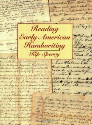 Reading early American handwriting